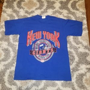Vtg Nutmeg Mills New York Giants tshirt